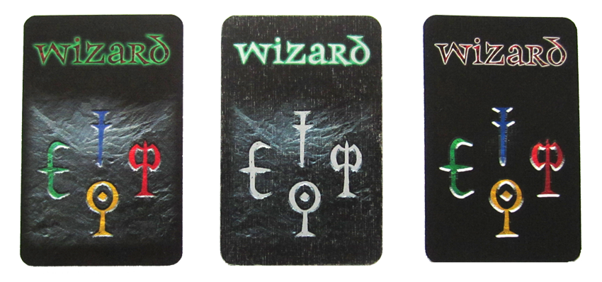 Wizard hátlapok